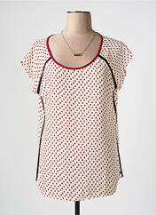 T-shirt rouge MAISON SCOTCH pour femme seconde vue
