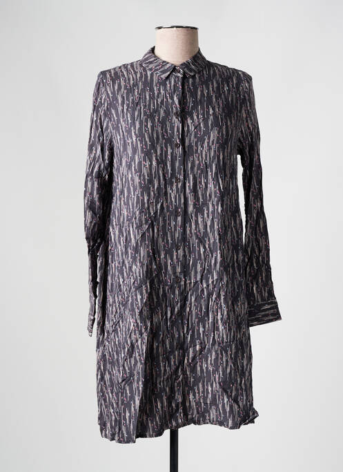 Robe courte gris YERSE pour femme