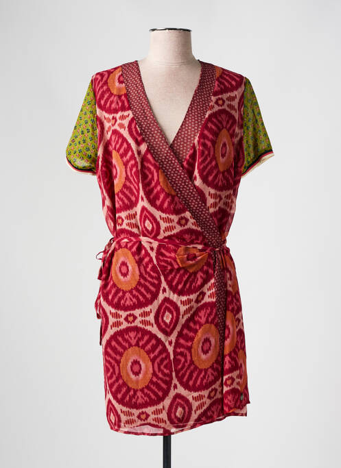Robe courte rouge SCOTCH & SODA pour femme