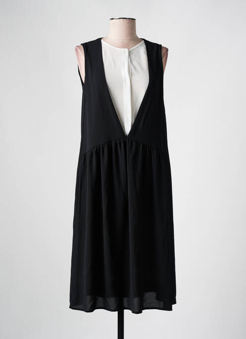 Robe mi-longue noir IMPERIAL pour femme