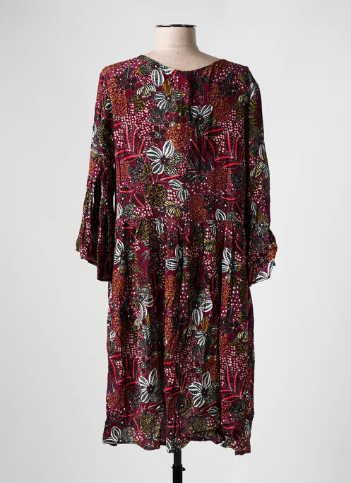 Robe mi-longue violet IMPERIAL pour femme