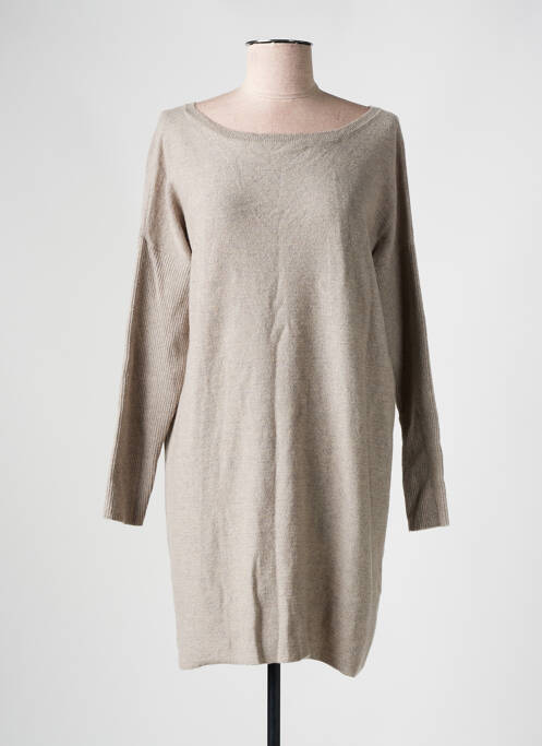 Robe pull marron MA(E)VY pour femme