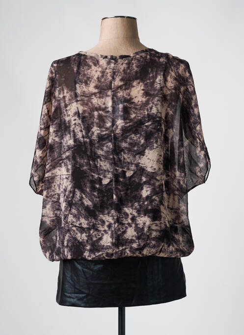 Top noir LA FEE MARABOUTEE pour femme