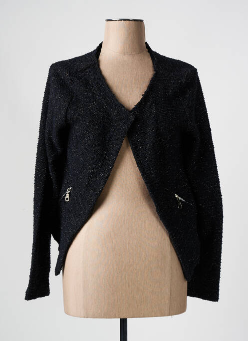 Veste casual noir LA FEE MARABOUTEE pour femme