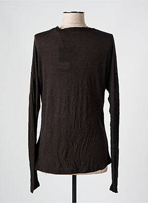 T-shirt manches longues manches longues gris MAISON SCOTCH femme