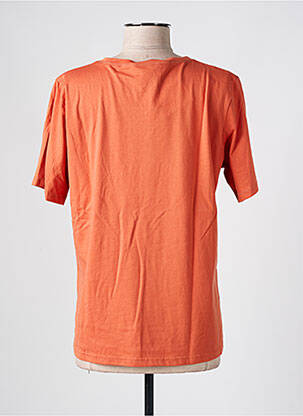 T-shirt stretch manches courtes orange GRACE & MILA femme