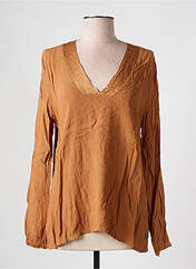 Blouse marron PLEASE pour femme seconde vue