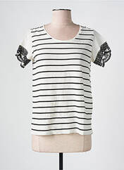 T-shirt noir YERSE pour femme seconde vue