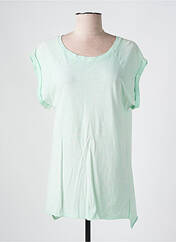 T-shirt vert PLEASE pour femme seconde vue