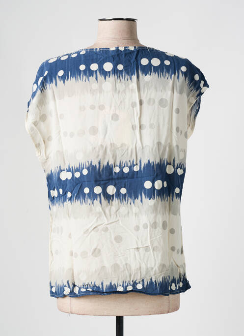 Blouse bleu LA FEE MARABOUTEE pour femme