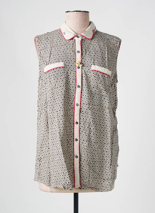 Chemisier beige SCOTCH & SODA pour femme