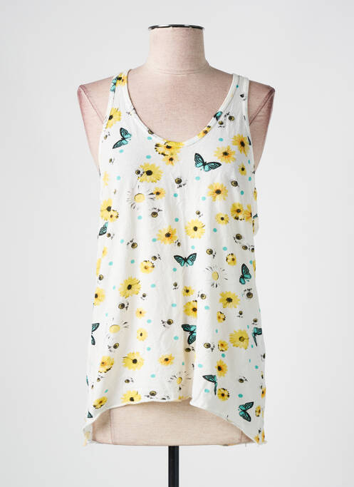 Débardeur jaune PLEASE pour femme