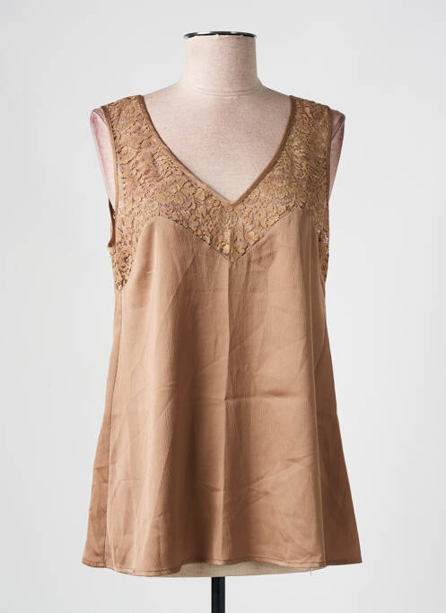 Top marron IMPERIAL pour femme