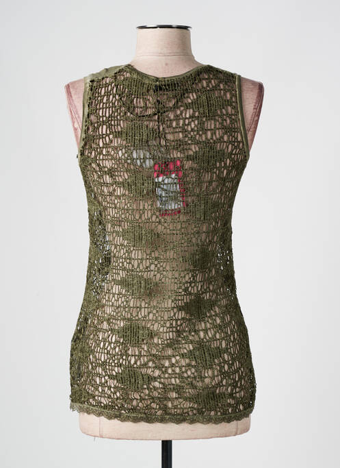 Top vert GEISHA pour femme