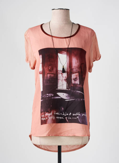 T-shirt orange MAISON SCOTCH pour femme