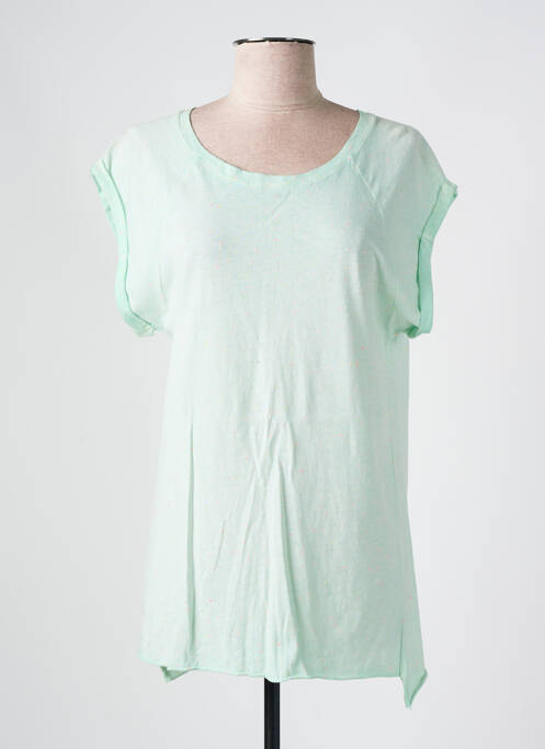 T-shirt vert PLEASE pour femme