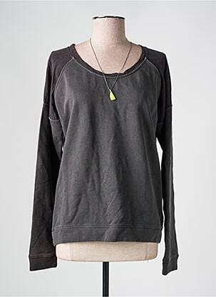 Pull coupe cintrée manches longues gris MAISON SCOTCH femme