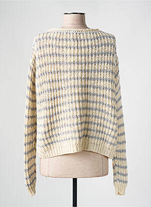Pull coupe cintrée manches longues beige ESE O ESE femme