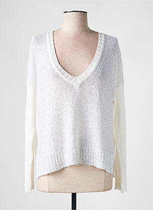 Pull blanc GAUDI pour femme
