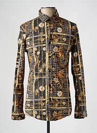 Chemise manches longues coupe cintrée marron IMPERIAL homme