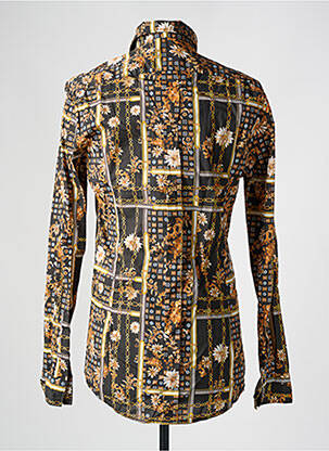 Chemise manches longues coupe cintrée marron IMPERIAL homme