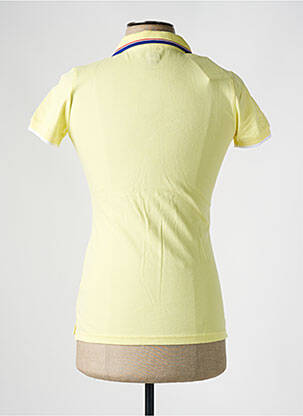 Polo stretch manches courtes jaune COLMAR homme