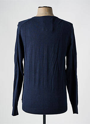 Pull col v manches longues bleu PEAK PERFORMANCE homme