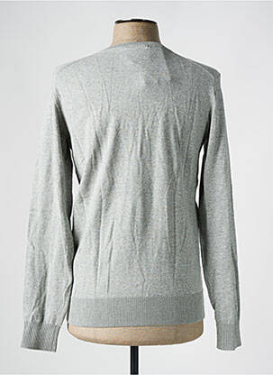 Pull col v manches longues gris PEAK PERFORMANCE homme