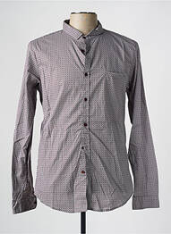 Chemise manches longues imprimé fantaisie gris IMPERIAL homme