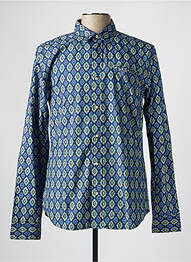 Chemise manches longues poches bleu SCOTCH & SODA homme
