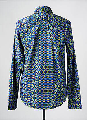Chemise manches longues poches bleu SCOTCH & SODA homme