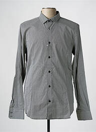 Chemise manches longues imprimé fantaisie gris IMPERIAL homme