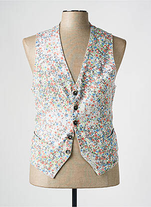 Gilet sans manche poches blanc IMPERIAL homme