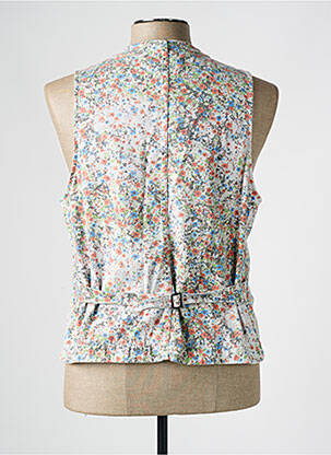 Gilet sans manche poches blanc IMPERIAL homme