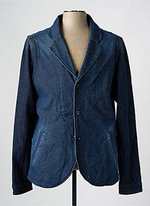 Blazer bleu SCOTCH & SODA pour homme