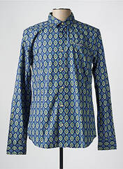 Chemise manches longues bleu SCOTCH & SODA pour homme seconde vue