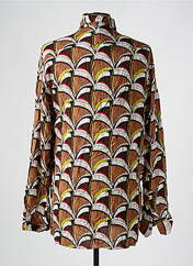 Chemise manches longues marron IMPERIAL pour homme seconde vue