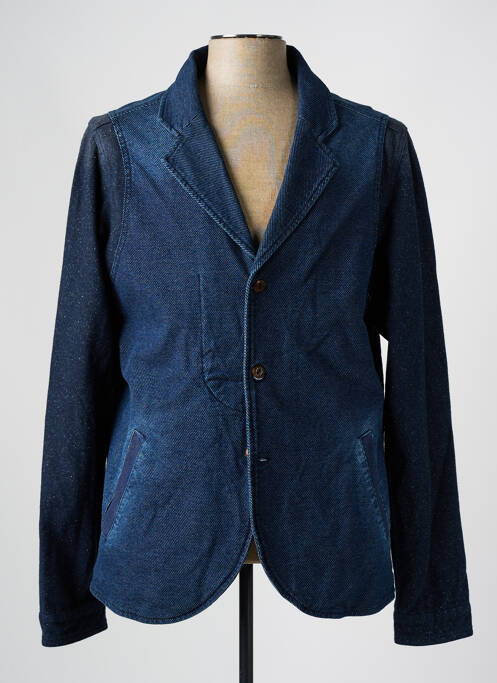 Blazer bleu SCOTCH & SODA pour homme