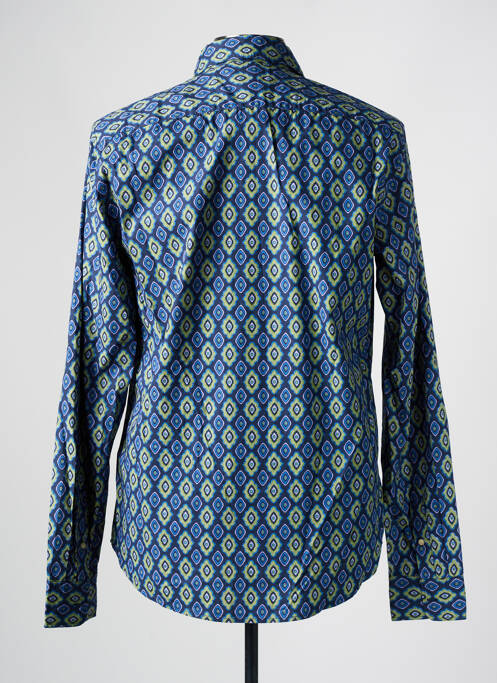 Chemise manches longues bleu SCOTCH & SODA pour homme