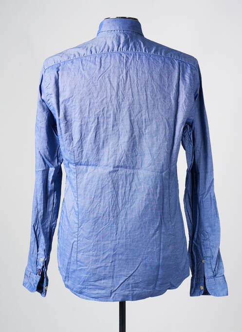 Chemise manches longues bleu SCOTCH & SODA pour homme