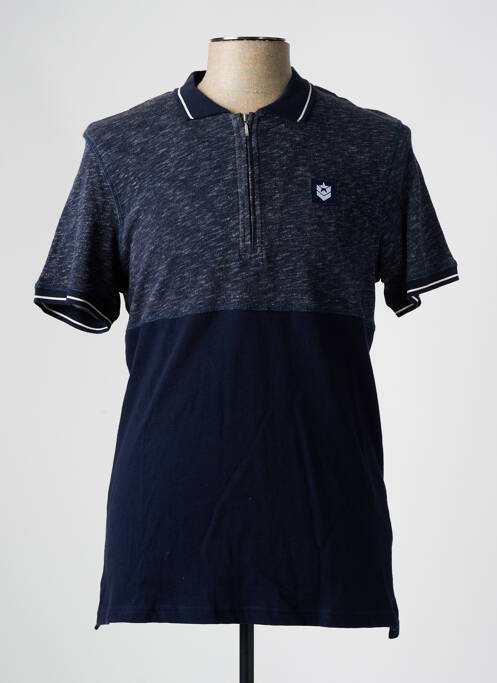 Polo bleu FREEMAN T.PORTER pour homme