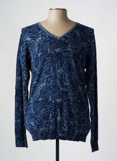 Pull bleu SCOTCH & SODA pour homme