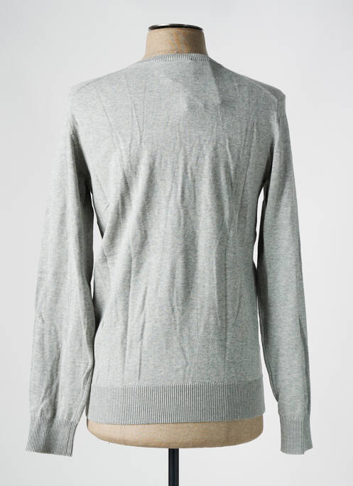Pull col v manches longues gris PEAK PERFORMANCE homme