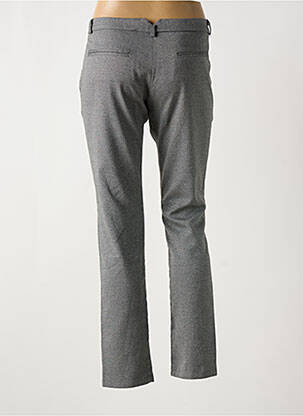 Pantalon slim stretch taille normale gris PLEASE femme