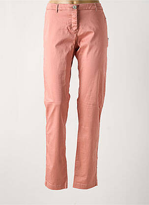 Pantalon slim taille basse taille basse orange MAISON SCOTCH femme