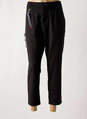 Pantalon 7/8 stretch taille normale noir IMPERIAL femme
