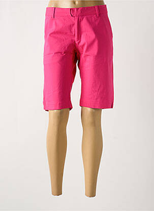 Bermuda fermeture zippée sous rabat avec crochet taille normale rose PEAK PERFORMANCE femme