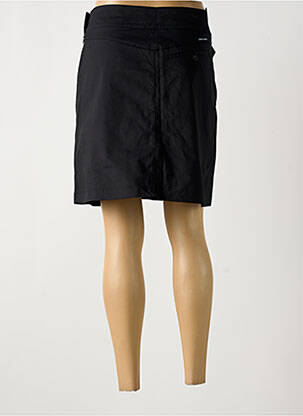 Jupe short fermeture zippée sous rabat boutonné noir PEAK PERFORMANCE femme