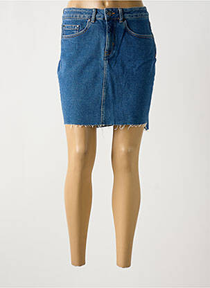 Jupe courte poches bleu SUPERDRY femme