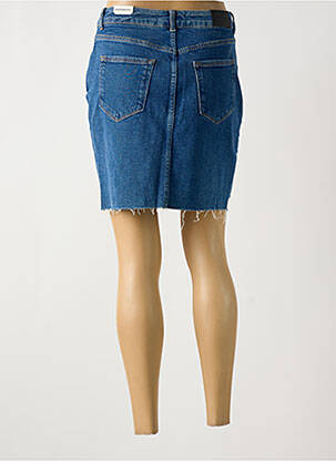 Jupe courte poches bleu SUPERDRY femme